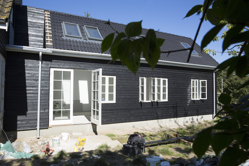 Ny tilbygning i Hørsholm bygget af Byggetilladelsen